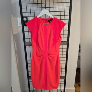 Ted Baker London Acerola Mesh Panel Body-con Dress